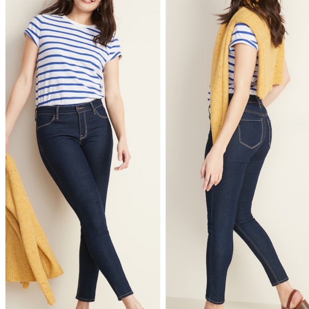 Old Navy | Super Skinny Mid Rise Jeans